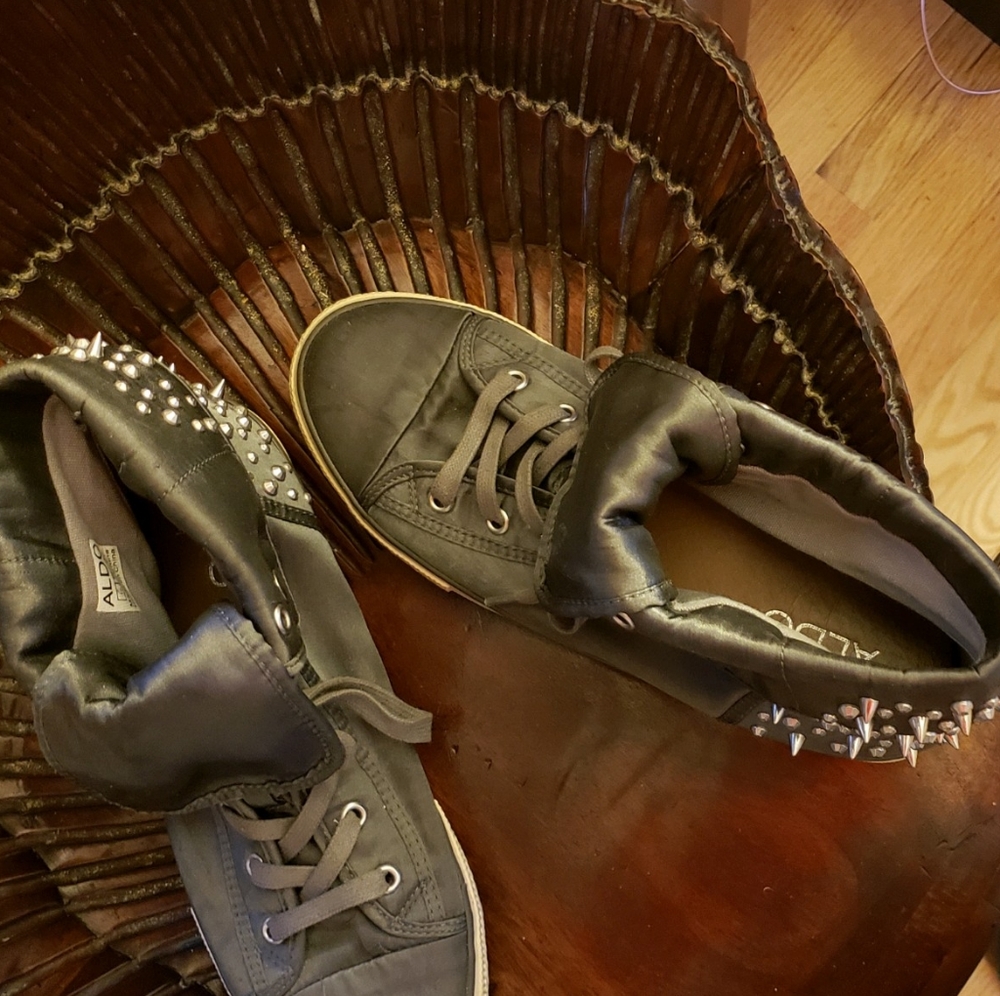 Spiked sneakers
